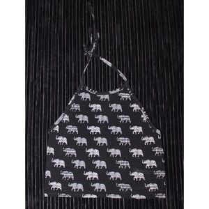 Elephant Halter Crop Top